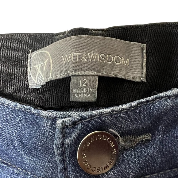 #252 ☑️Wit & Wisdom High Rise Itty Bitty Boot Ab Solutions Denim Bootcut Jean - Picture 7 of 12